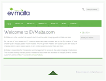 Tablet Screenshot of evmalta.com